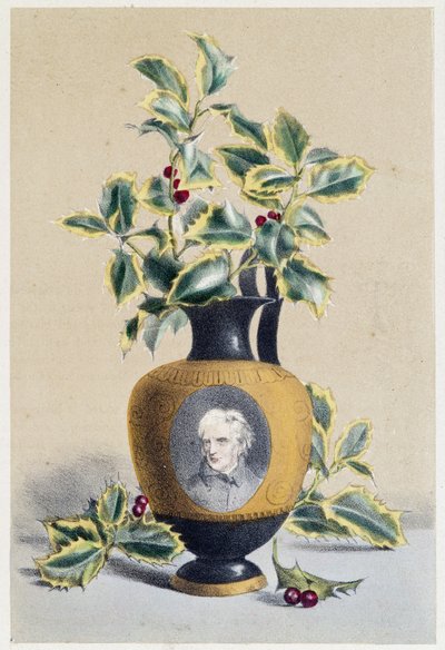 Bouquet di agrifoglio che simboleggia l