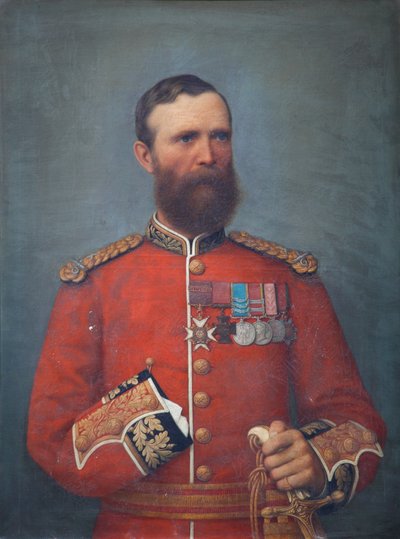 Brevet Major Mark Walker VC (1827-1902) da Unknown artist