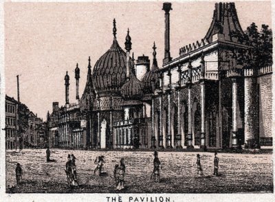Brighton, Inghilterra: vista del padiglione. in "Il mondo illustrato 168 vedute". Non datato (fine XIX secolo) da Unknown artist