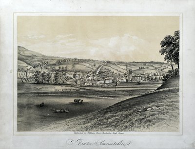 Bruton, Somersetshire da Unknown artist