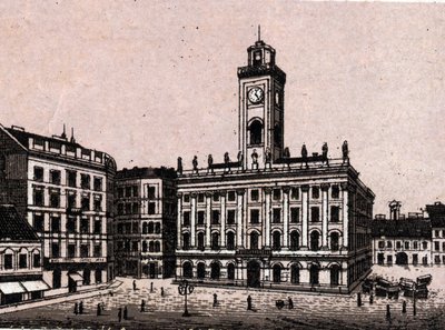 Budapest, Ungheria: Vecchio Municipio da Unknown artist