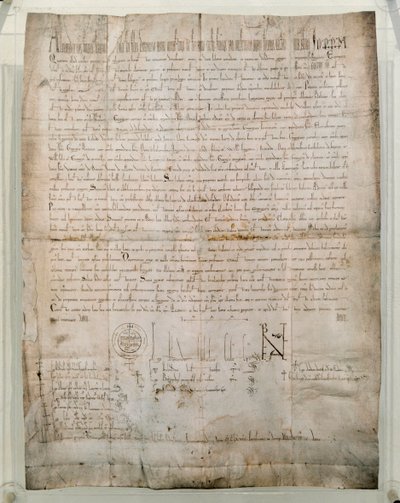 Bolla del 1168 di Papa Alessandro III (Orlando Bandinelli) da Unknown artist