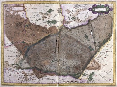 Borgogna, Francia (incisione) da Unknown artist