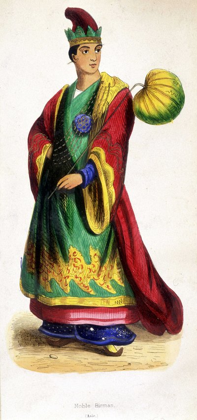 Nobile birmano da Unknown artist