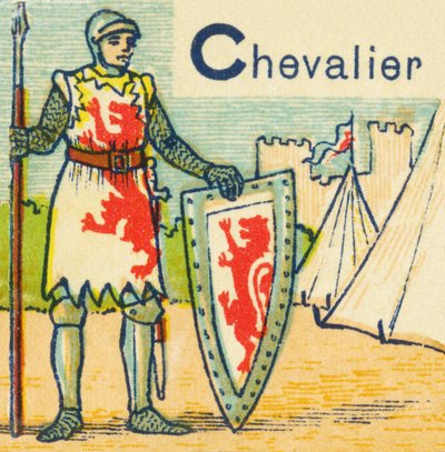 C come cavaliere da Unknown artist