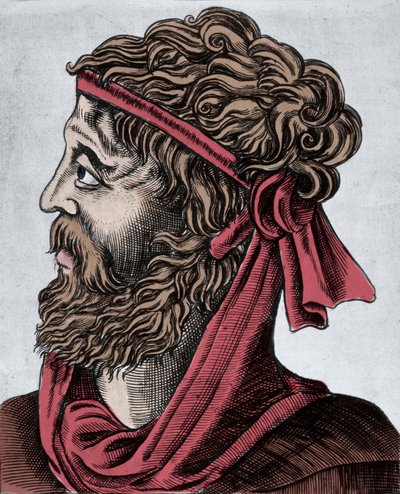 Caius Valerius Catullus noto come Catullo da Unknown artist