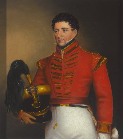 Capitano Charles de Beauvoir Chepmell, 53° Reggimento di Fanteria da Unknown artist