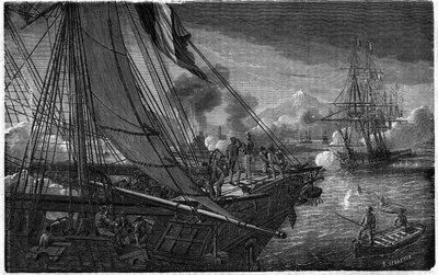 Cattura di San Juan de Ulúa (Messico) da parte della flotta francese sotto l