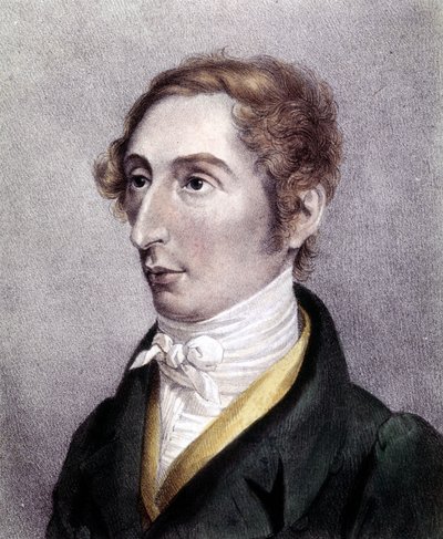 Carl Maria Von Weber, compositore tedesco (1786-1826) da Unknown artist