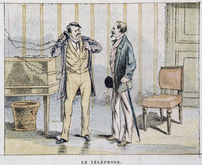 Immagine caricaturale sul telefono da Unknown artist
