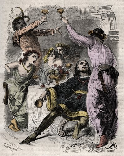 Caso della Torre di Nesle da Unknown artist