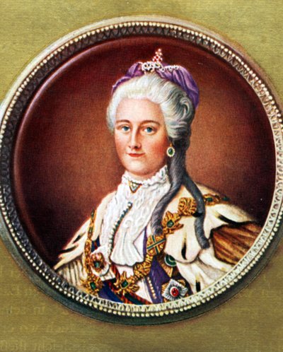 Caterina II Ritratto di da Unknown artist