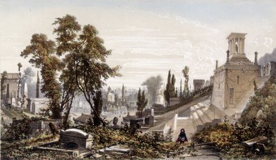 Cimitero di Père Lachaise da Unknown artist