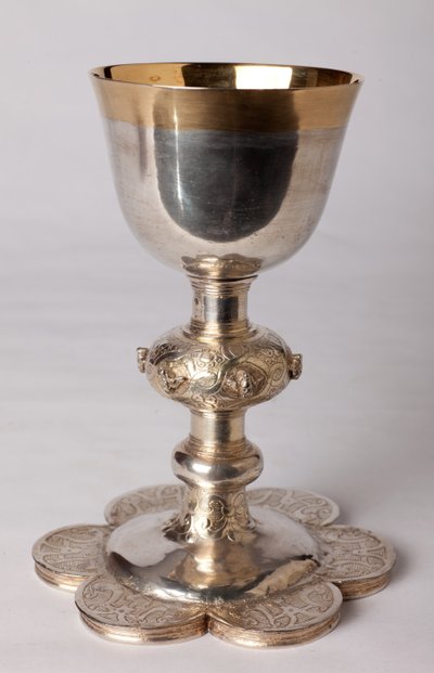 Calice del cappellano Georges Coquere. Oreficeria, oro e argento da Unknown artist