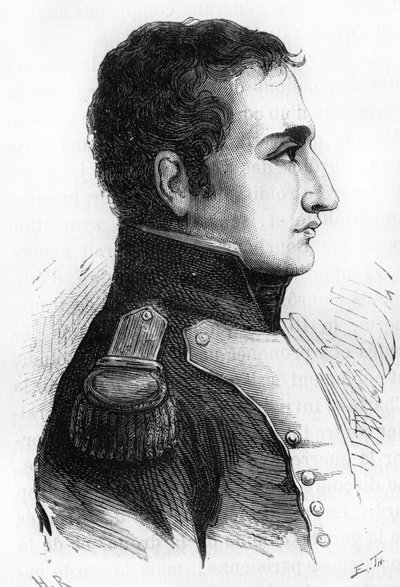 Charles Angélique François Huchet de La Bédoyère (1786-1815), Maresciallo di campo di Napoleone, Aiutante di campo, Pari di Francia da Unknown artist