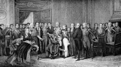 Carlo X abdica in favore di Enrico d
