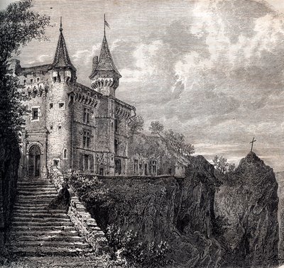 Chateau de la Rochelambert a Saint Paulien da Unknown artist