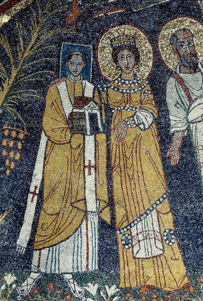 Cristo tra San Paolo, Santa Cecilia, San Pasquale, San Pietro, San Valeriano e Sant