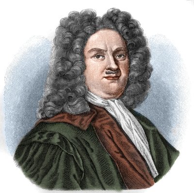 Christian Thomasius (1655-1728) giurista e filosofo tedesco da Unknown artist