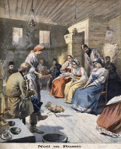 Natale in Russia nel 1894 da Unknown artist