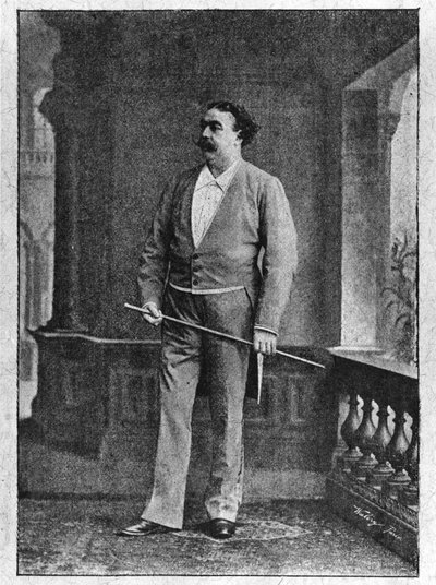 Circo: Mr. Claude Loyal - in "Cavalieri e Cavallerizze", del Barone de Vaux da Unknown artist