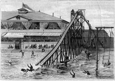 Montagne russe a Bridgeport, Connecticut, USA. in "La Nature. Rivista delle scienze e delle loro applicazioni alle arti e all