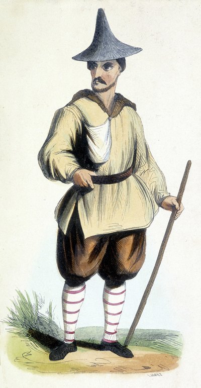 Coreano alla fine del XIX secolo da Unknown artist