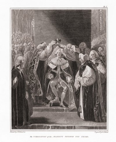 Incoronazione di Re Giorgio III di Gran Bretagna da Unknown artist