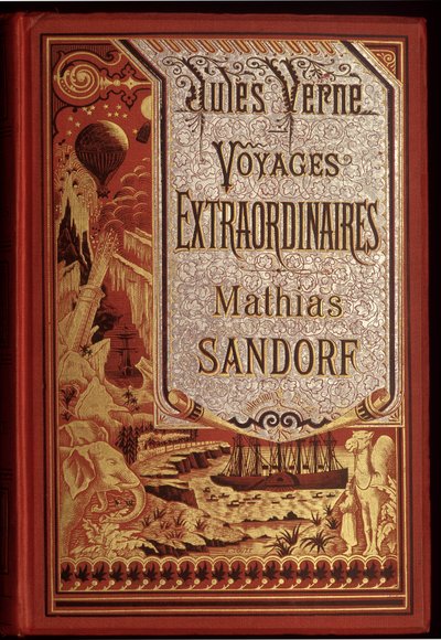 Copertina del libro Mathias Sandorf, romanzo di Jules Verne da Unknown artist