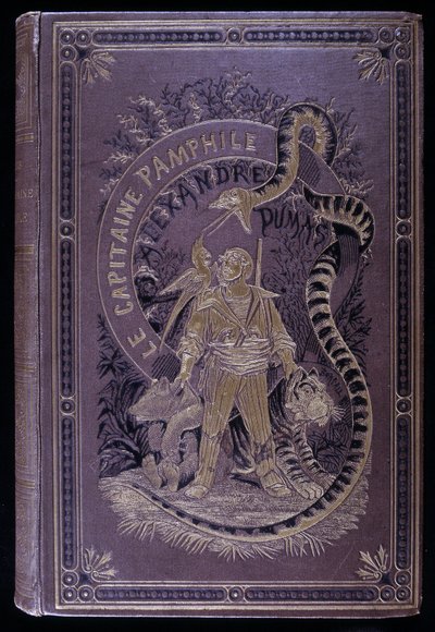 Copertina del libro "Il Capitano Pamphile" di Alexandre Dumas padre da Unknown artist