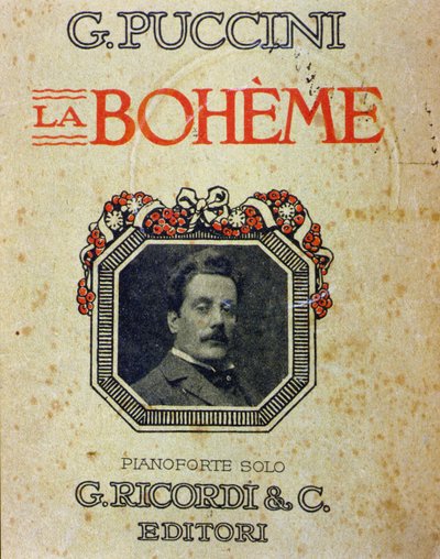 Copertina della partitura 