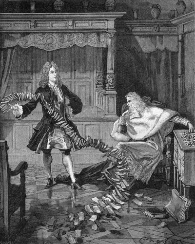 Creazione della Banca Generale e della cartamoneta. da Unknown artist