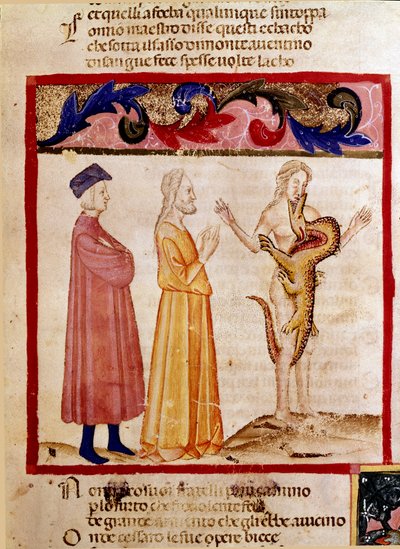 Dante e Virgilio incontrano l