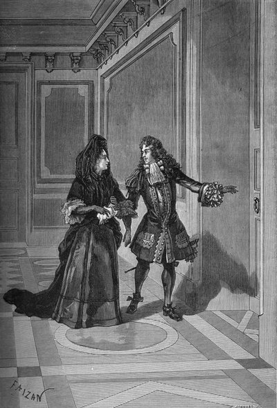 Morte di Maria Teresa, regina di Francia, 30 luglio 1683: M. de la Rochefoucauld chiede a Madame de Maintenon (Françoise d