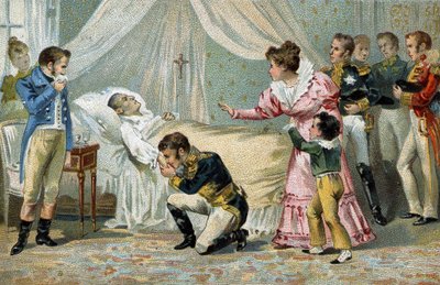 Morte di Napoleone I (1769-1821), a Sant