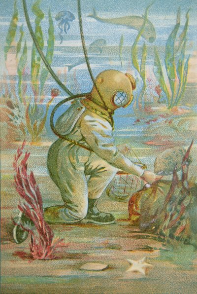 Sommozzatore, c.1890 da Unknown artist