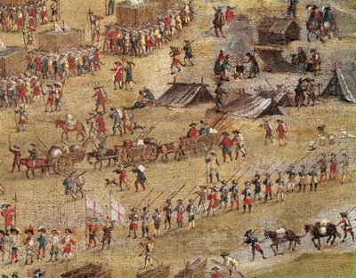 Dettaglio delle truppe di Richelieu durante l