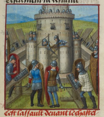 (dettaglio) Assalto al castello, da 