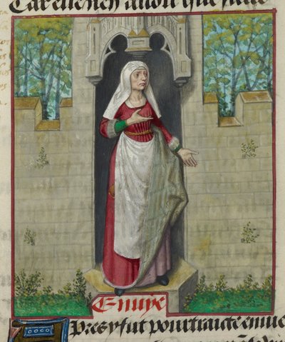 (dettaglio) Figura allegorica di Avarice, da 