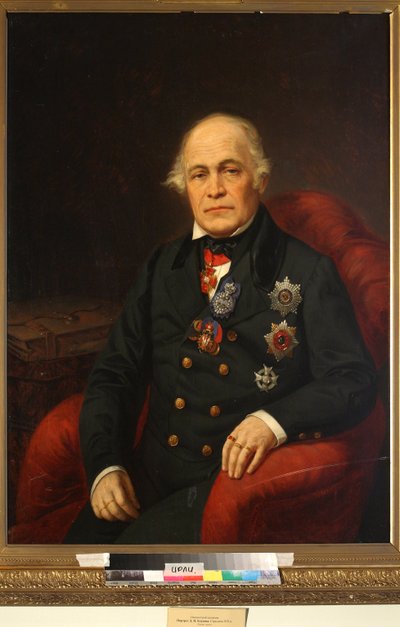 Ritratto del conte Dmitry Nikolayevich Bludov da Unknown artist
