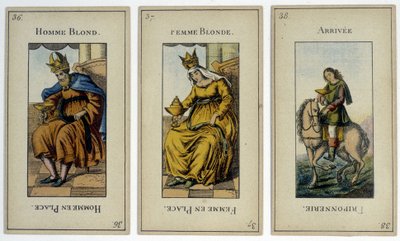 Carte dei tarocchi divinatori, inizio XIX secolo (?) da Unknown artist