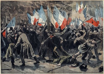 Caso Dreyfus - Parigi - 17 gennaio da Unknown artist