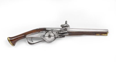 Pistola a ruota olandese o tedesca, c.1630 da Unknown artist