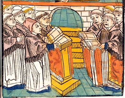 Canto ecclesiastico (monaci cantanti) - in 