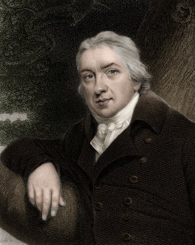 Edward Jenner 1749-1823 - incisione - XIX secolo da Unknown artist