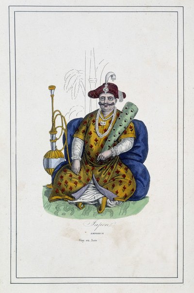 Imperatore del Giappone - in "I diversi popoli della terra" di Padre Paul Jonhanneaud, Libreria dei Buoni libri da Unknown artist