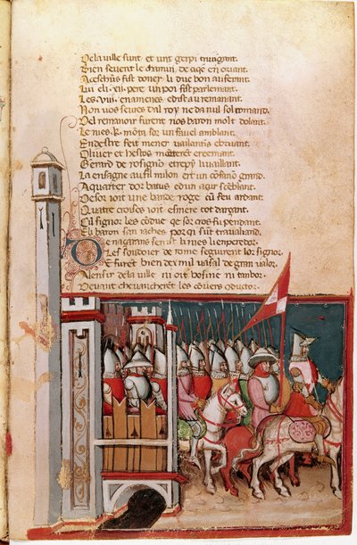 Ingresso in Spagna (Miniatura) da Unknown artist