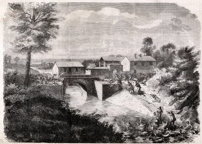 Episodio nella Battaglia di Palestro, 31 maggio da Unknown artist