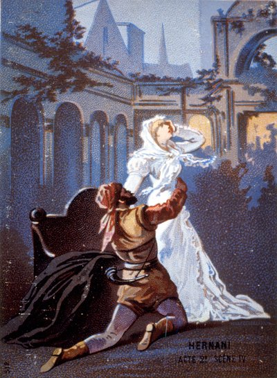 Ernani di Giuseppe Verdi Atto II, Scena IV da Unknown artist