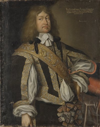 Ritratto di Ernesto Guenther, duca di Schleswig-Holstein-Sonderburg-Augustenburg da Unknown artist